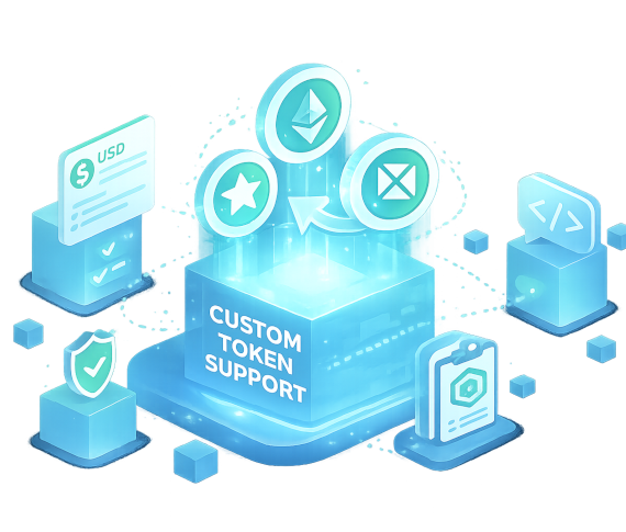 Custom token support