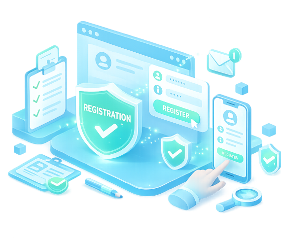 User registration